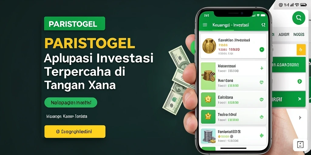 Tampilan antarmuka aplikasi PARISTOGEL yang modern dan informatif.