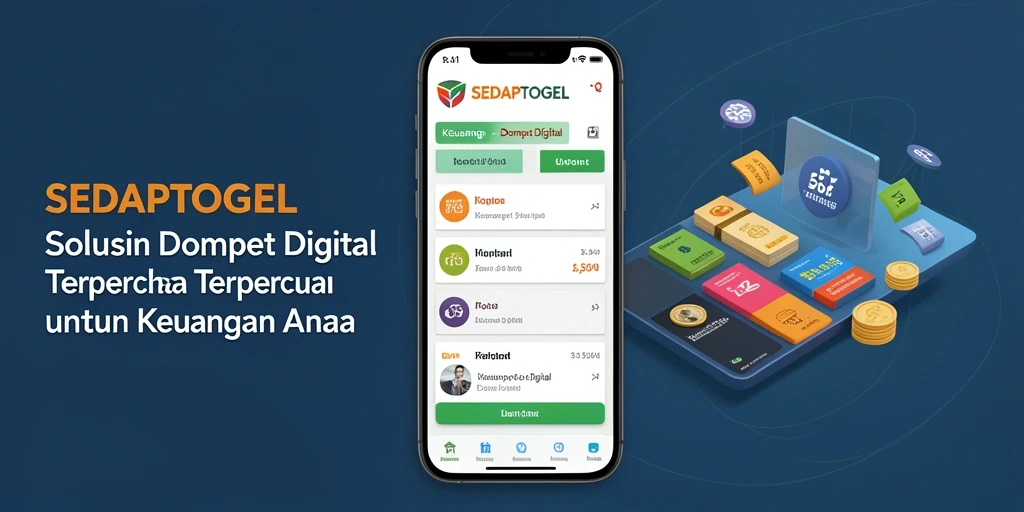Antarmuka aplikasi SEDAPTOGEL yang sederhana dan fungsional.