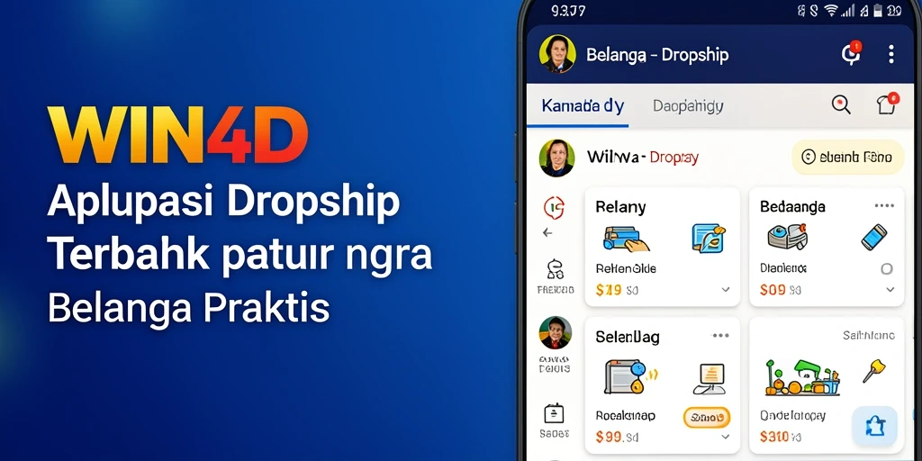 Antarmuka pengguna WIN4D yang intuitif dan sederhana.