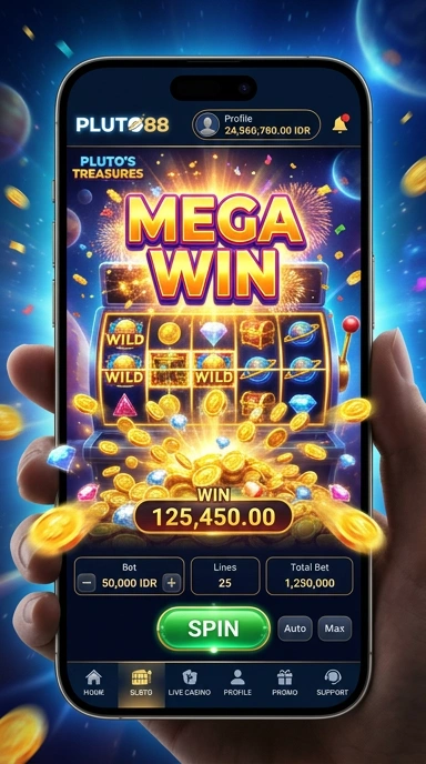 pluto88 tampilan beranda